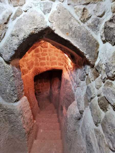 Cappadocia original cave hotel entrance